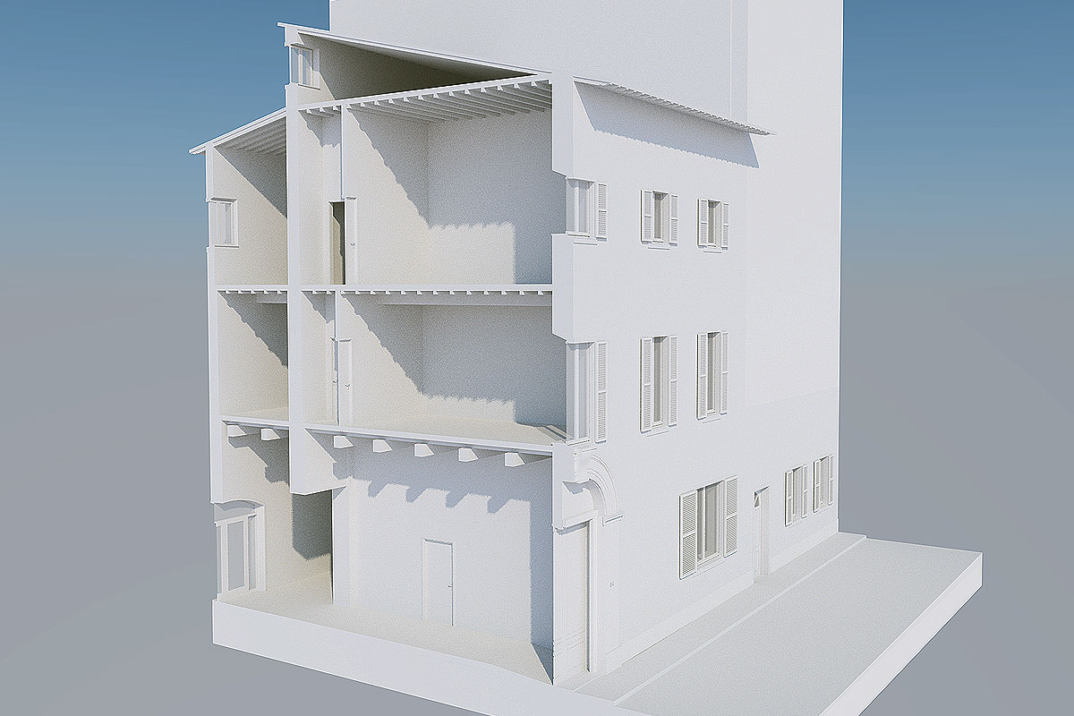 agenzia demanio sede firenze BIM