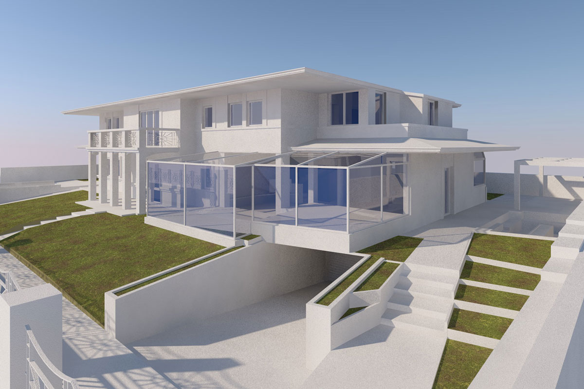 ampliamento villa privata