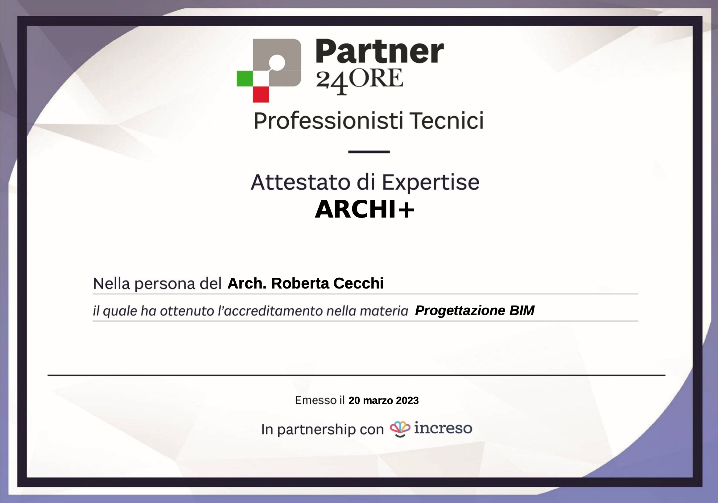 Partner Sole24ore progettazione BIM rilievi nuvole di punti